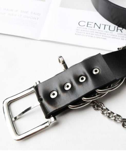 Chain Ring Detail Belt